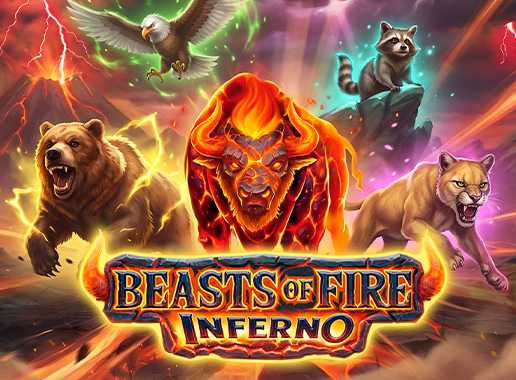 Beasts of Fire Inferno - Video Slot (Play
