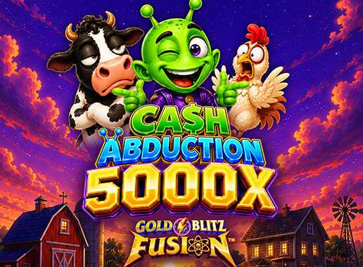 Cash Abduction 5000X Gold Blitz Fusion - Video Slot (Games Global)