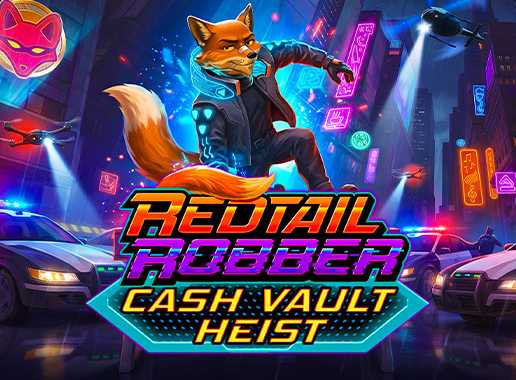 Redtail Robber Cash Vault Heist - Video Slot (Play