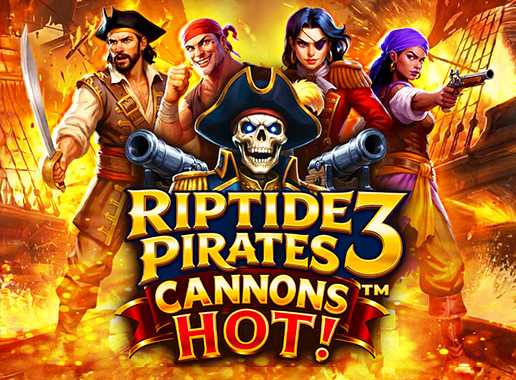Riptide Pirates 3 Cannons Hot - Video Slot (Games Global)