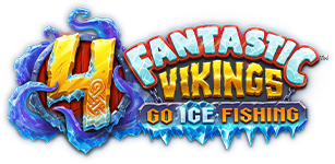 Logo 4 Fantastic Vikings Go Ice Fishing
